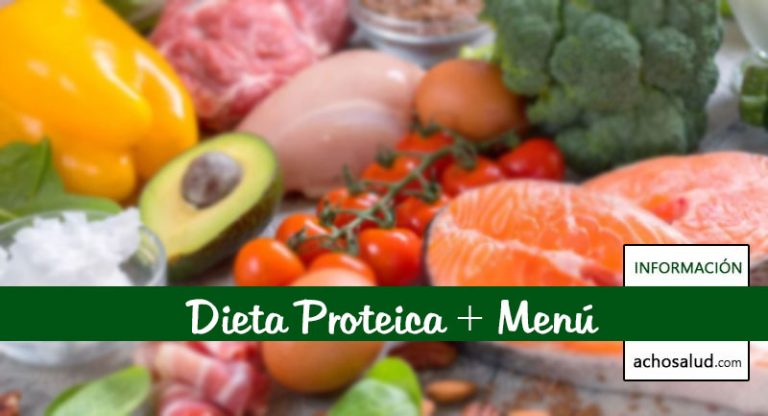 Dieta Proteica ¡con Menú Semanal Para Imprimir 6872
